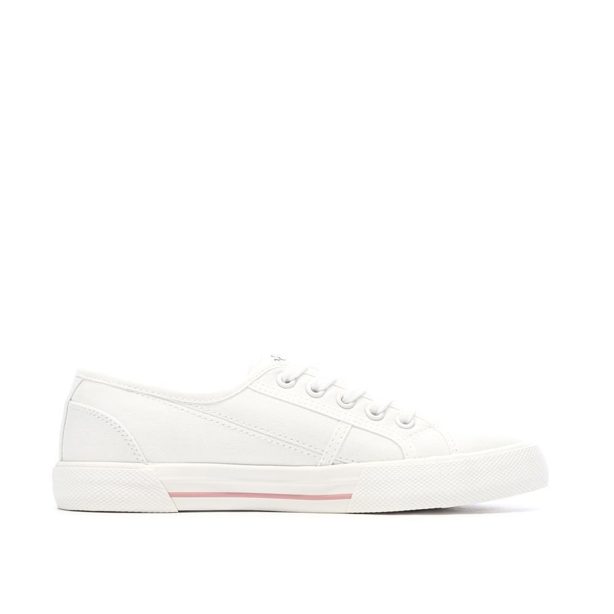 Voir la diapositive 2 : Pepe Jeans Baskets Blanches Homme Pepe jeans Basic