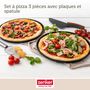 Voir la diapositive 4 : ZENKER Set à pizza 3 pièces 29 cm Zenker Spécial Countries