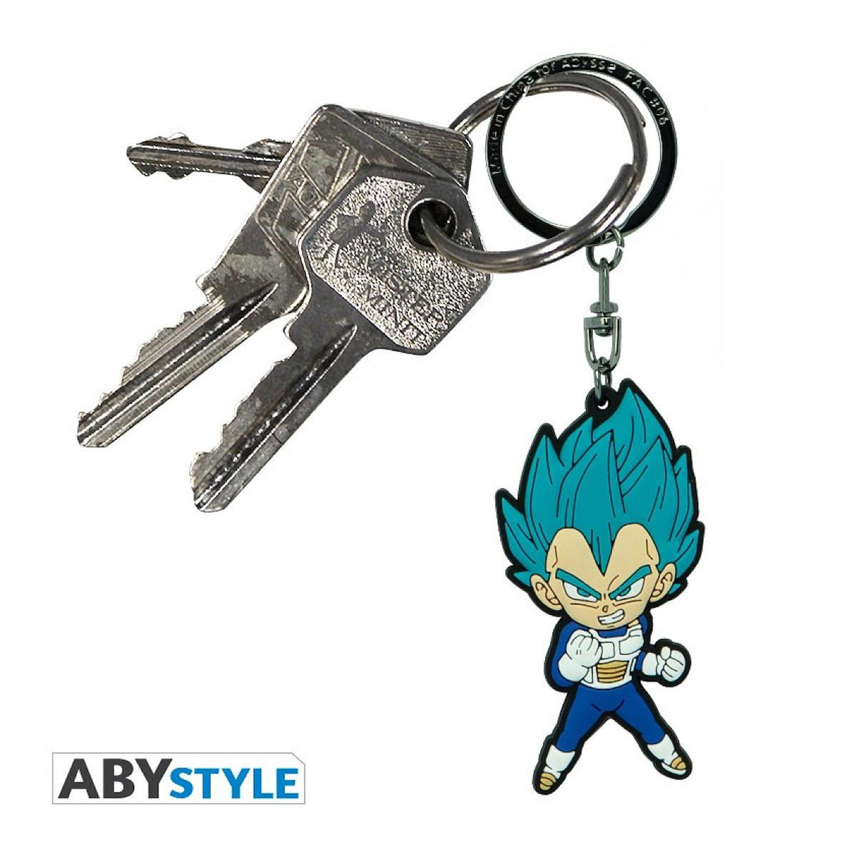 ABYstyle Porte-cles - Dragon Ball Super - Vegeta Saiyan Blue