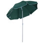 Voir la diapositive 1 : OUTSUNNY Parasol inclinable octogonal de jardin Ø 2 m métal polyester vert