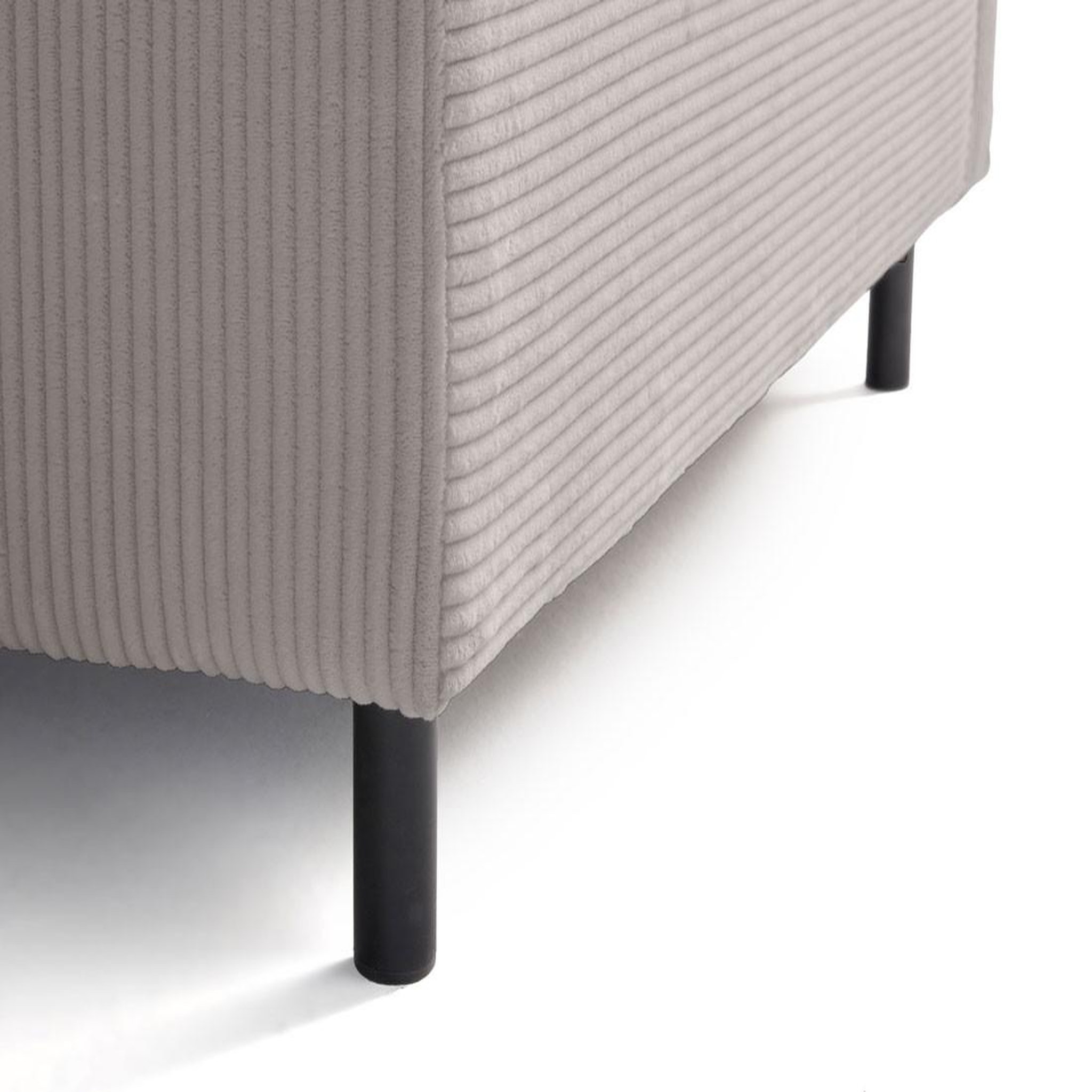 Voir la diapositive 6 : LISA DESIGN Edinburg - pouf modulable - en velours côtelé