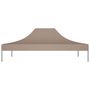 Voir la diapositive 3 : VIDAXL Toit de tente de reception 4,5x3 m Taupe 270 g/m^2