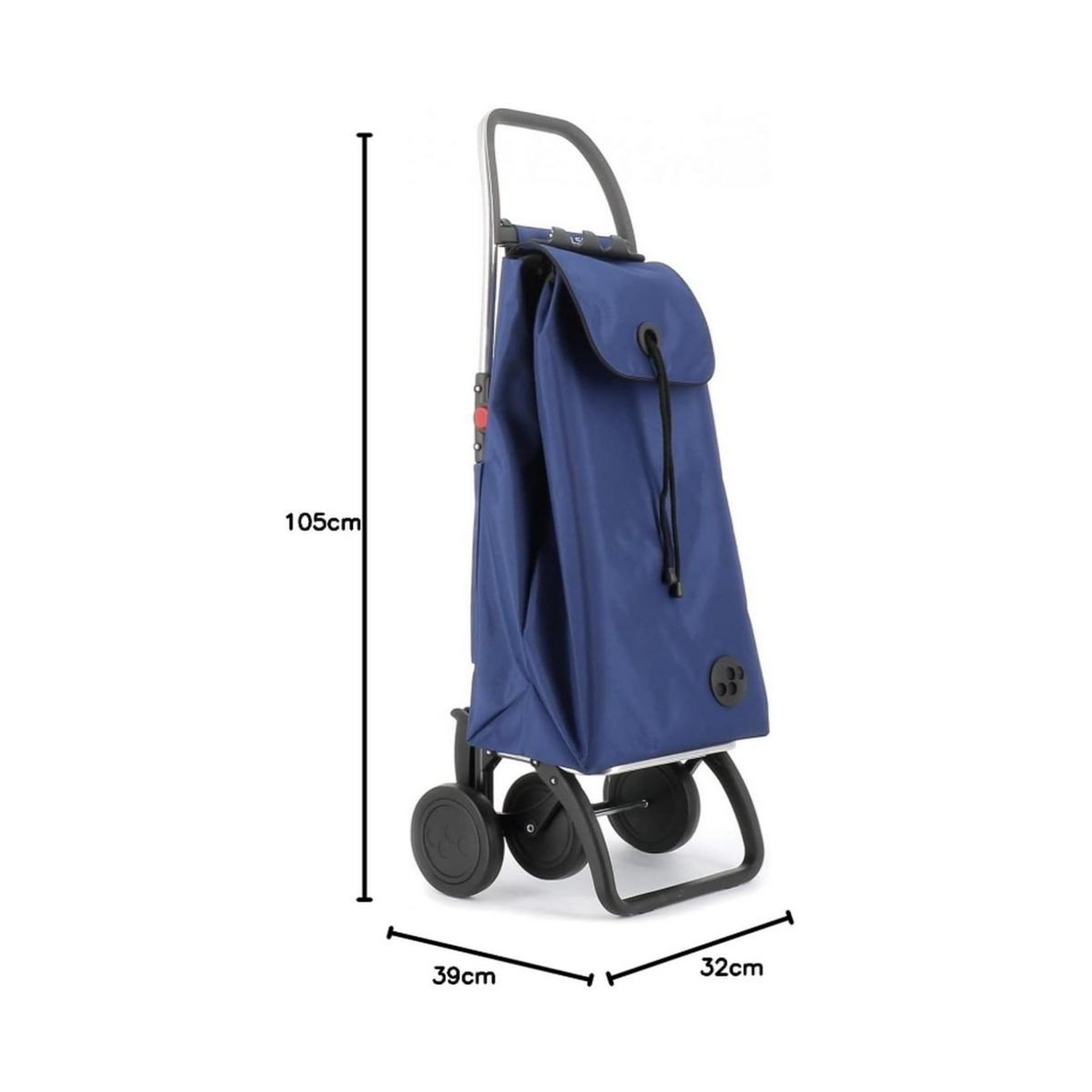 Voir la diapositive 6 : Rolser Poussette de marché 4 roues 43l bleu - imx305 klein