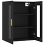 Voir la diapositive 5 : VIDAXL Armoire murale suspendue Noir 69,5x34x90 cm