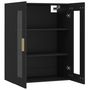 Voir la diapositive 5 : VIDAXL Armoire murale suspendue Noir 69,5x34x90 cm