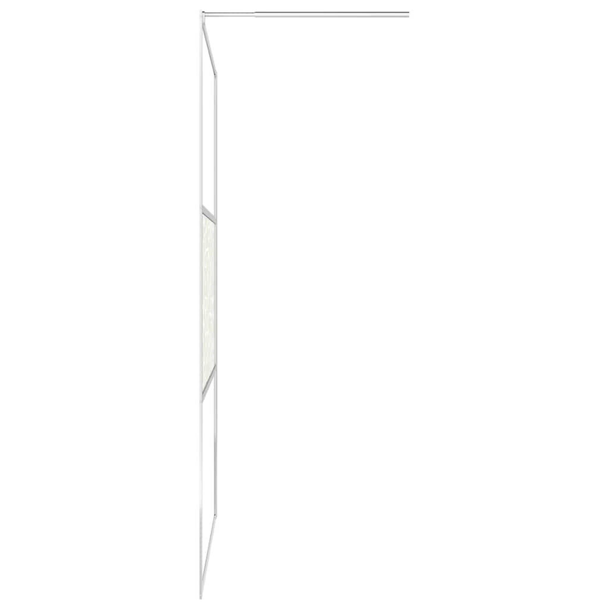 Voir la diapositive 5 : VIDAXL Paroi de douche a l'italienne a verre ESG pierre 140x195 cm