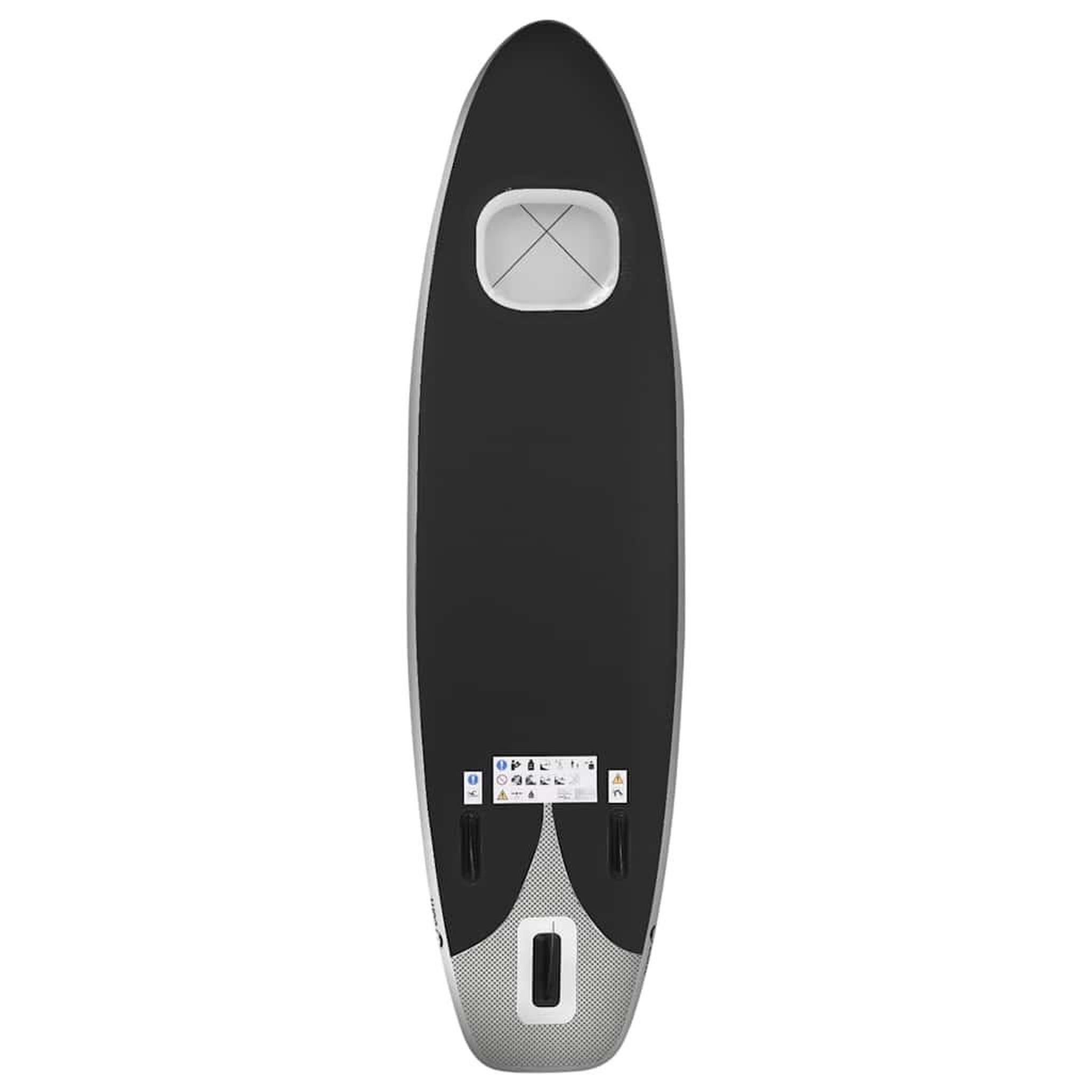 Voir la diapositive 4 : VIDAXL Ensemble de planche SUP gonflable Noir 330x76x10 cm