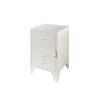 Voir la diapositive 5 : Vipack Lit et chevet 90x200 Bronxx Blanc