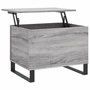 Voir la diapositive 2 : VIDAXL Table basse Sonoma gris 60x44,5x45 cm Bois d'ingenierie
