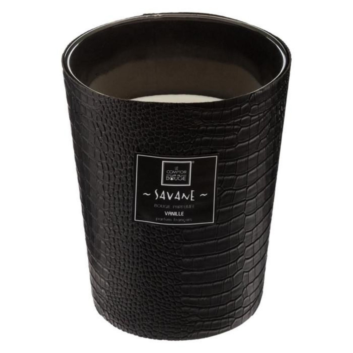 COMPTOIR DE LA BOUGIE Bougie Parfumée en Verre  Savanah  480g Vanille