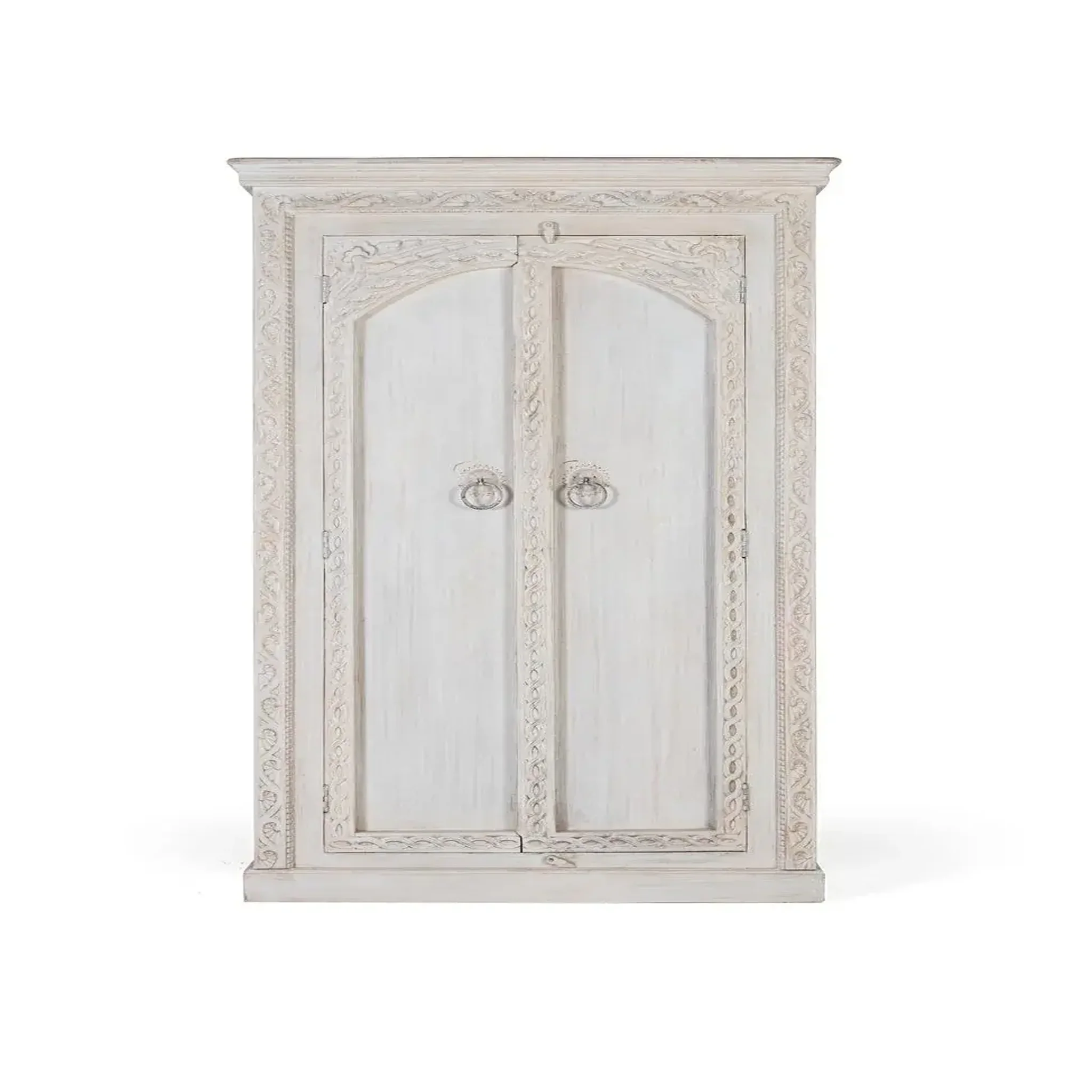 GINER Y COLOMER SL Armoire en bois de manguier 101cm style méditerranéen moderne