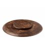 Voir la diapositive 2 : Paris Prix Plat de Présentation Tournant  Pyra  56cm Marron