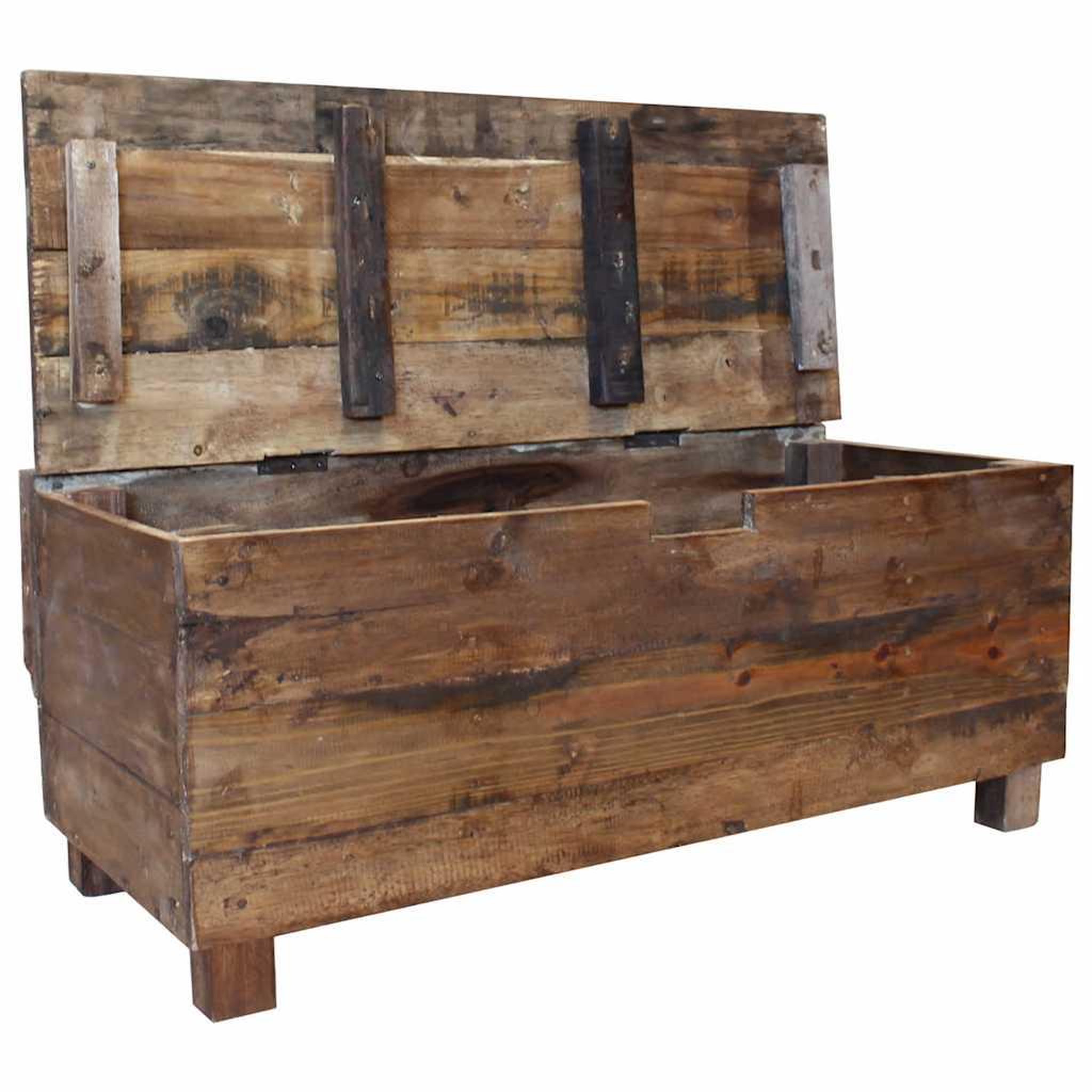 Voir la diapositive 4 : VIDAXL Banc bois massif d'acajou 86x40x60 cm