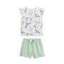 Voir la diapositive 1 : Petit Béguin Ensemble enfant t-shirt et short en gaze de coton Tiana