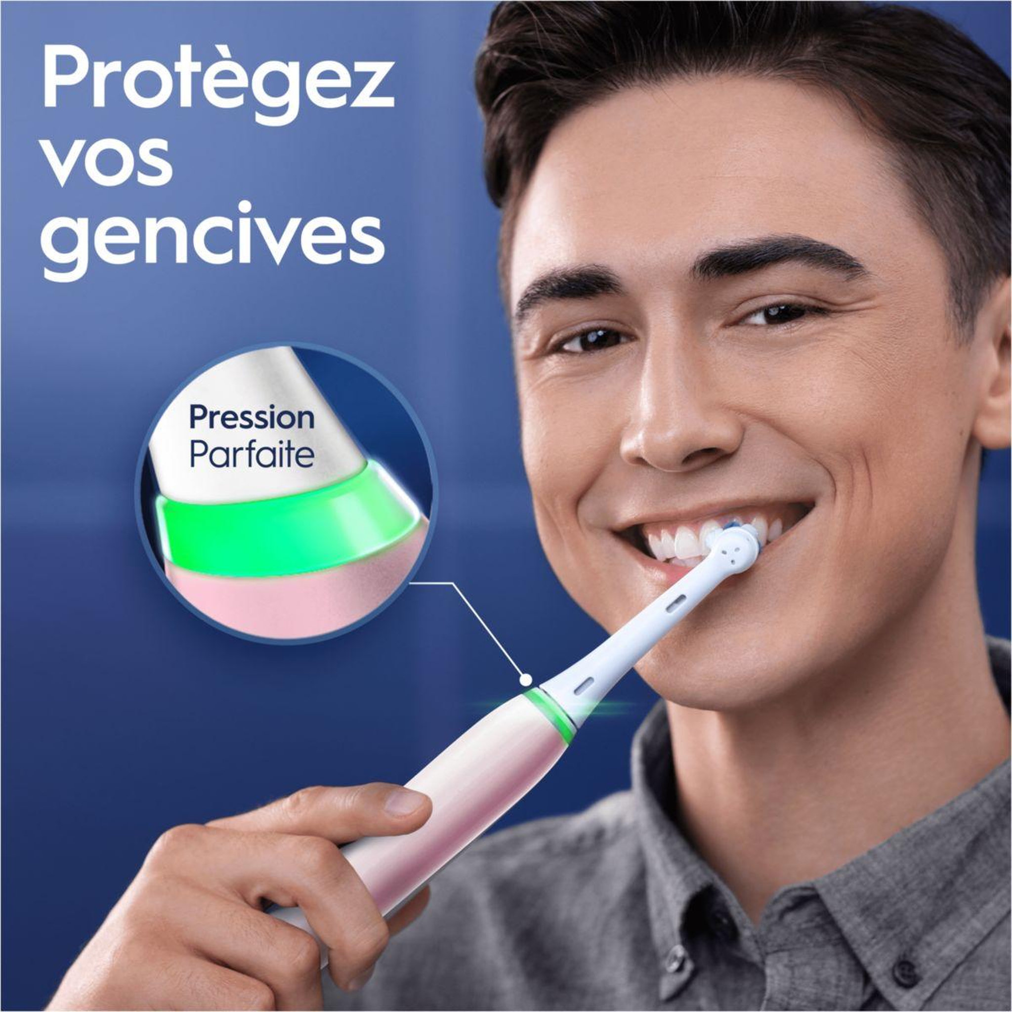 Voir la diapositive 3 : ORAL B Brosse à dents électrique IO6 serie s duo pack white