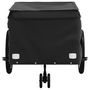 Voir la diapositive 6 : VIDAXL Remorque de vélo noir 45 kg fer