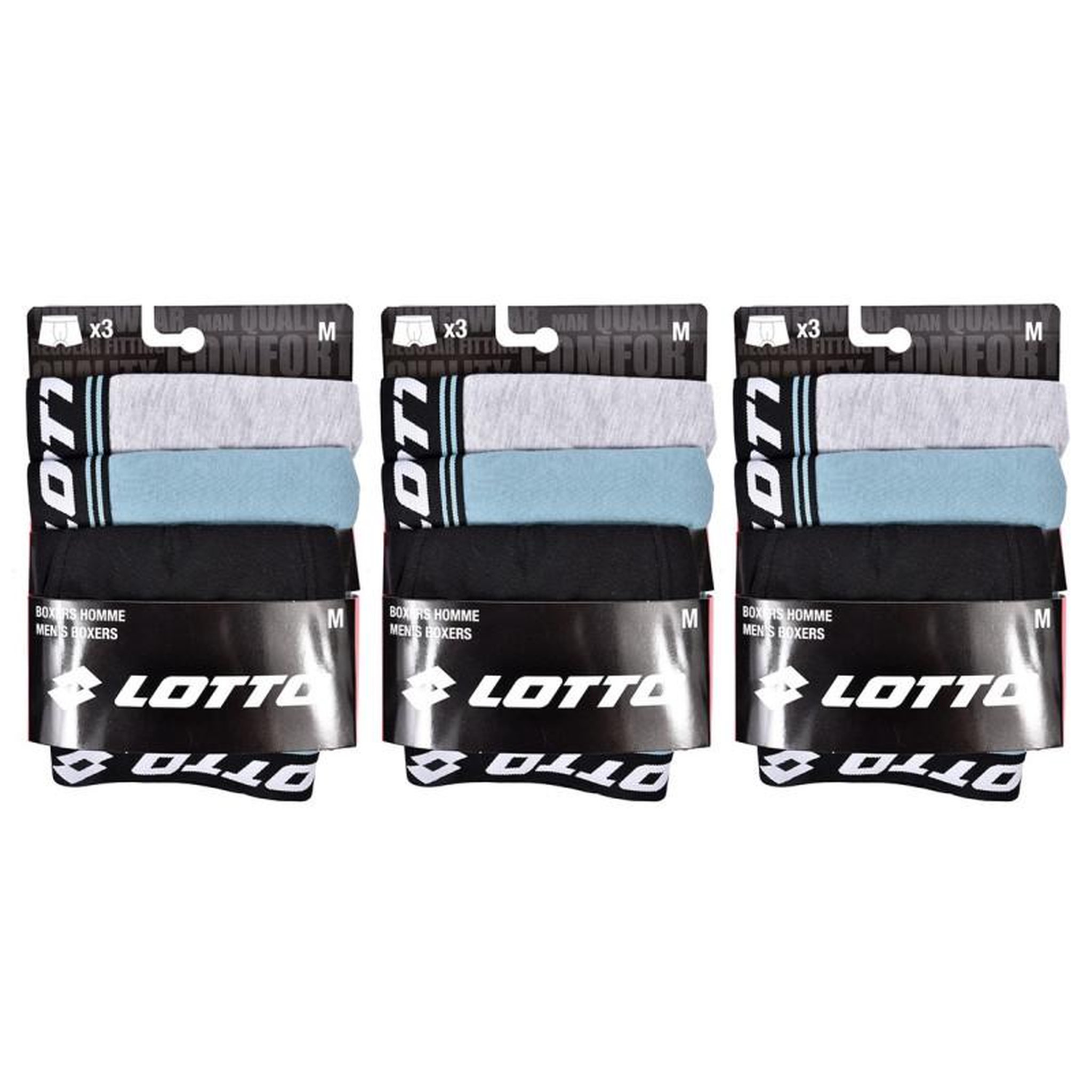 Voir la diapositive 3 : LOTTO Boxer homme LOTTO