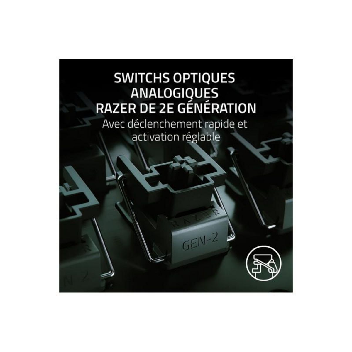 Razer Clavier Razer Huntsman V3 Pro