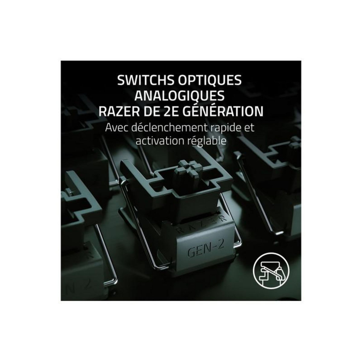 Razer Clavier Razer Huntsman V3 Pro