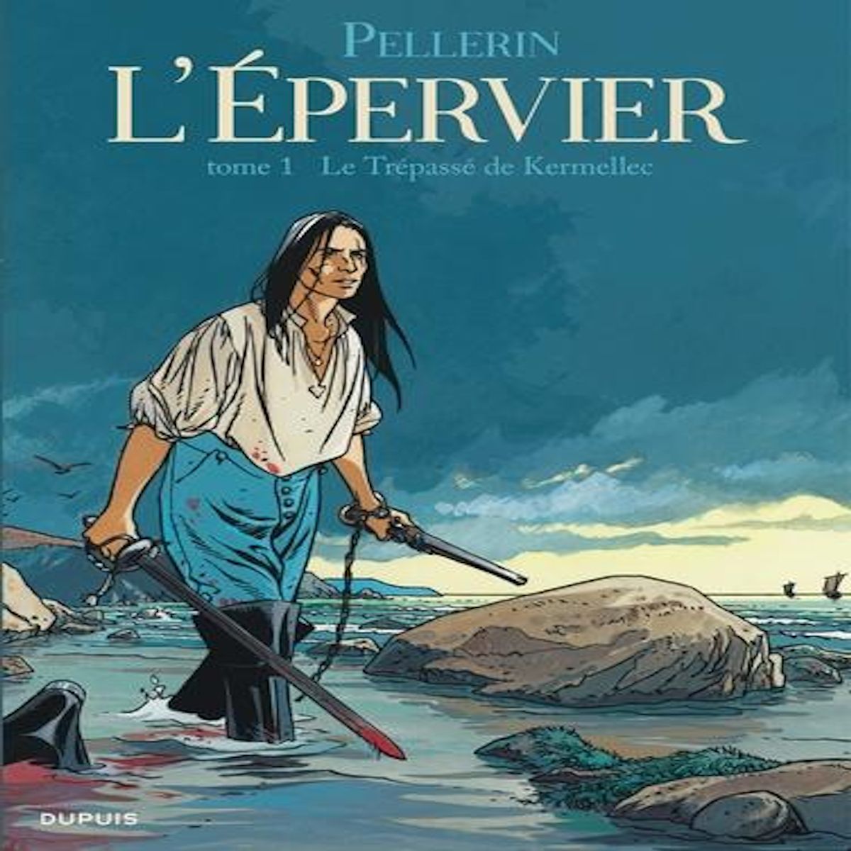 L'EPERVIER TOME 1 : LE TREPASSE DE KERMELLEC, Pellerin Patrice