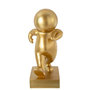 Voir la diapositive 2 : Paris Prix Statuette Marcel Promenade  Dannie  46cm Doré