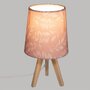 Voir la diapositive 2 : Atmosphera Kids Lampe à Poser Enfant  Floral  23cm Rose