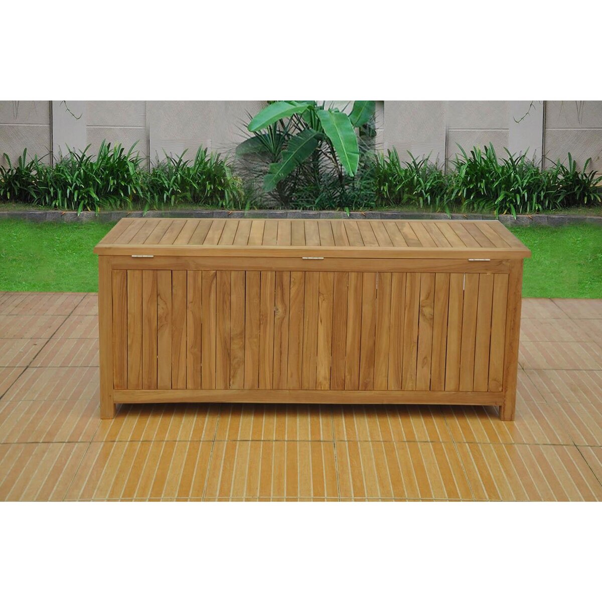 CONCEPT USINE Coffre de rangement teck KOTAK