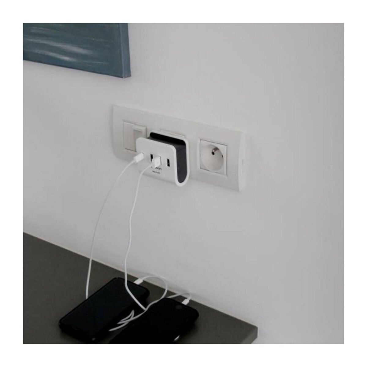 CHACON Chargeur secteur - CHACON - 40030 - 3 USB-A + 1 USB-C