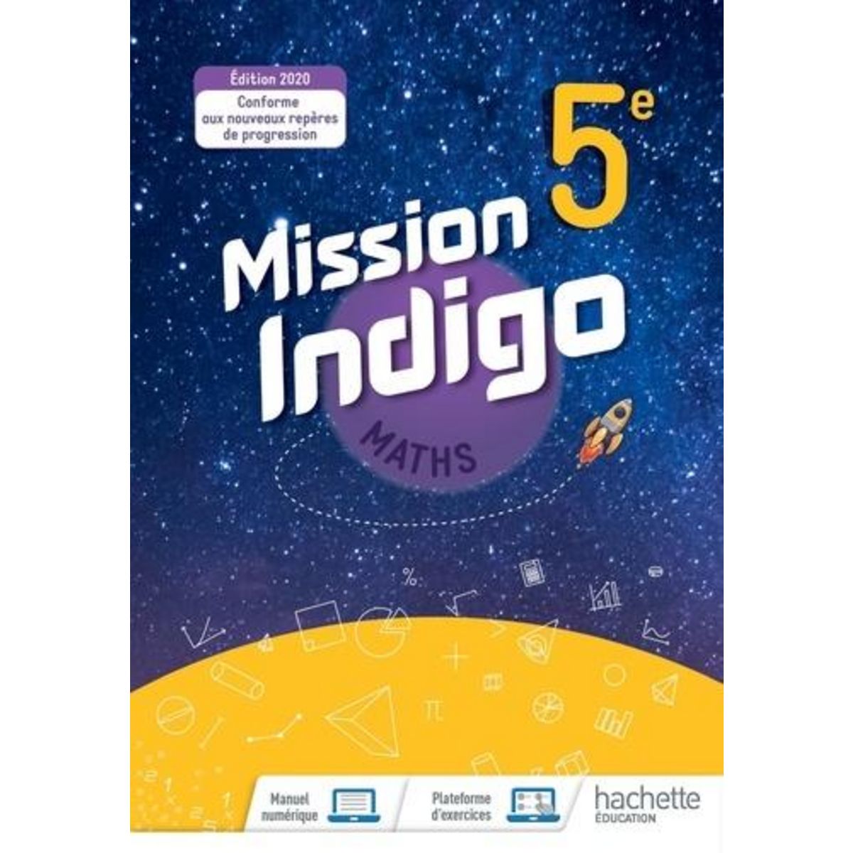 MATHS 5E MISSION INDIGO. EDITION 2020, Barnet Christophe
