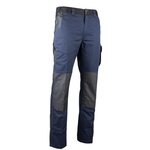 LMA Pantalon de travail HERCULE multipoches bleu foncé gris foncé T46 LMA LEBEURRE 1822 T46
