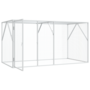 Voir la diapositive 4 : VIDAXL Aviary pour oiseaux Anthracite 102x208x108 cm Acier