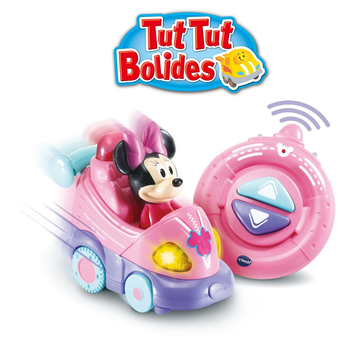VTECH La magi-voiture télécommandée de Minnie - Tut Tut Bolides
