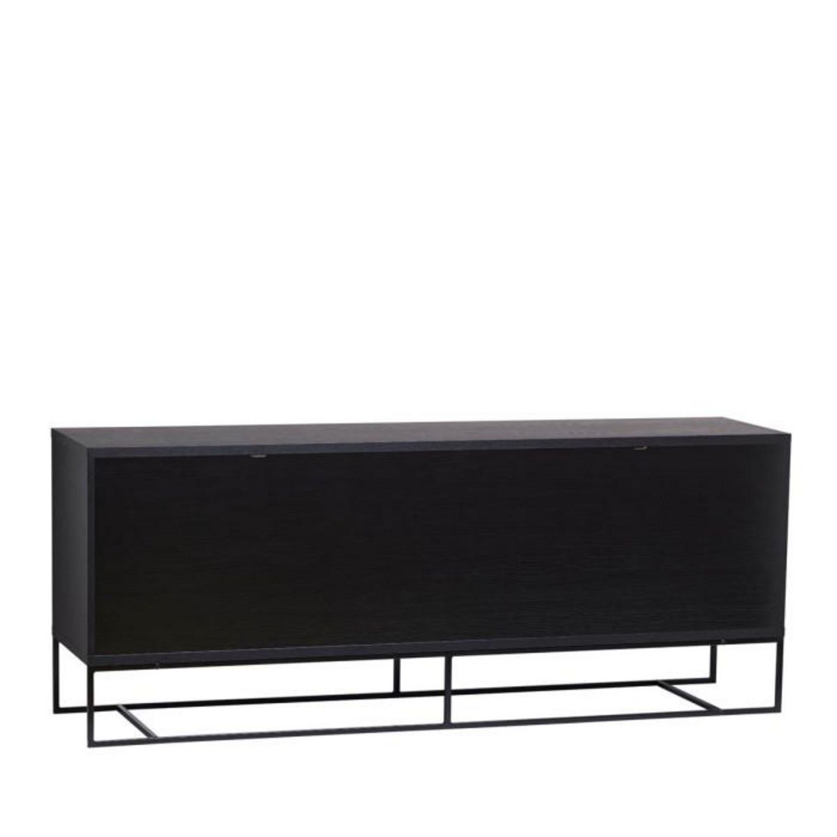 Paris Prix Buffet 4 Portes Coulissantes  Ende  188cm Noir