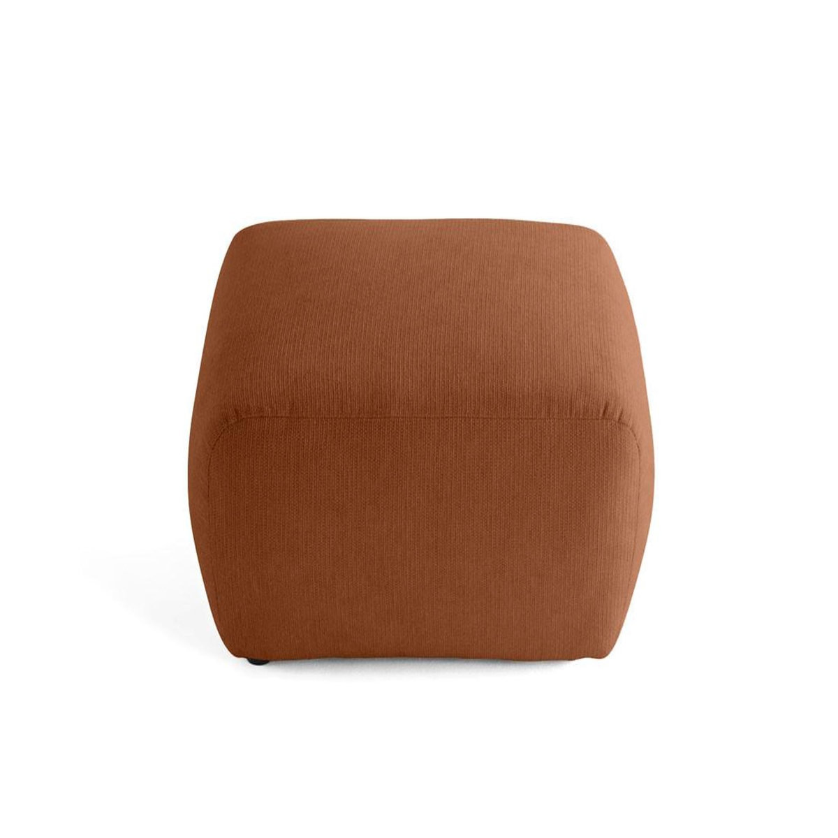 LISA DESIGN Sorrente - pouf - en tissu texturé