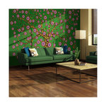 Paris Prix Papier Peint  Abstraction : Arbre Vert. Coloris disponibles : Multicolore