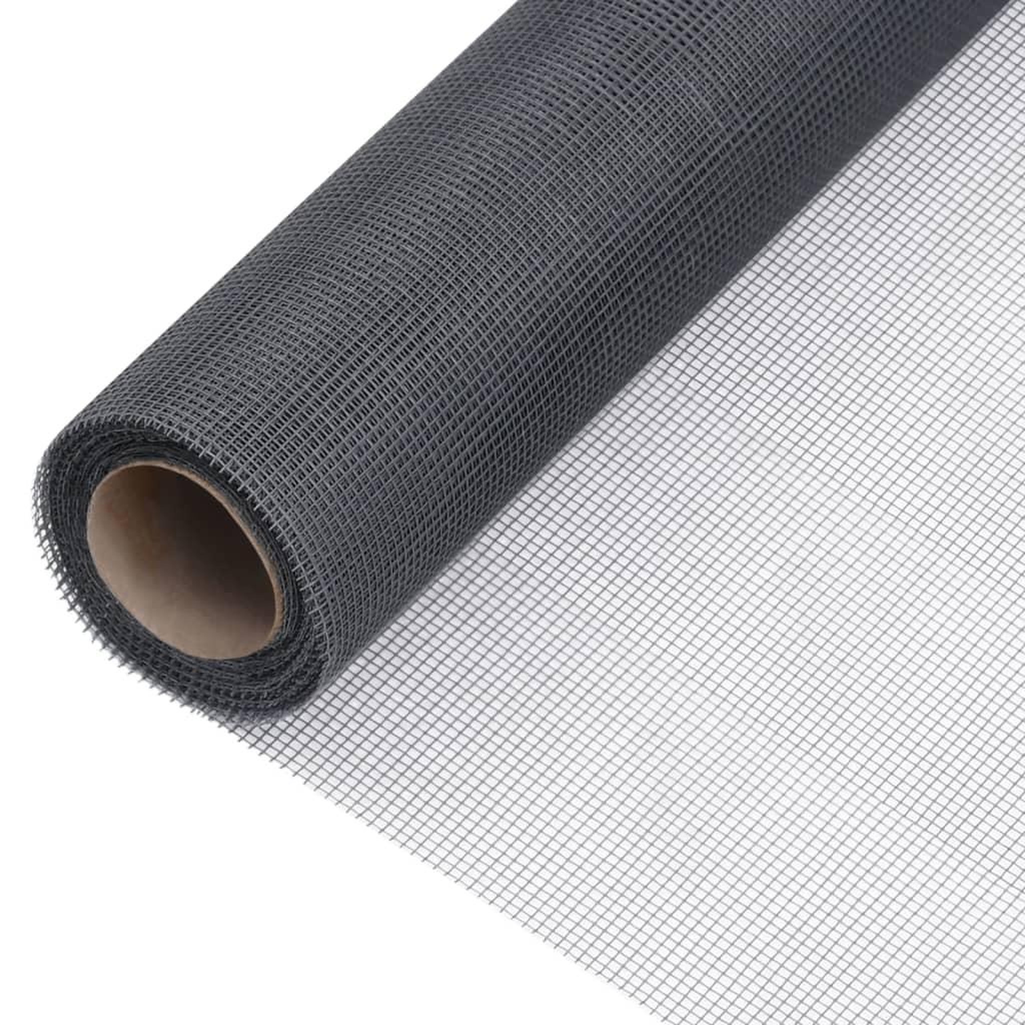 Voir la diapositive 1 : VIDAXL Ecran en treillis Fibre de verre 60x2000 cm Gris
