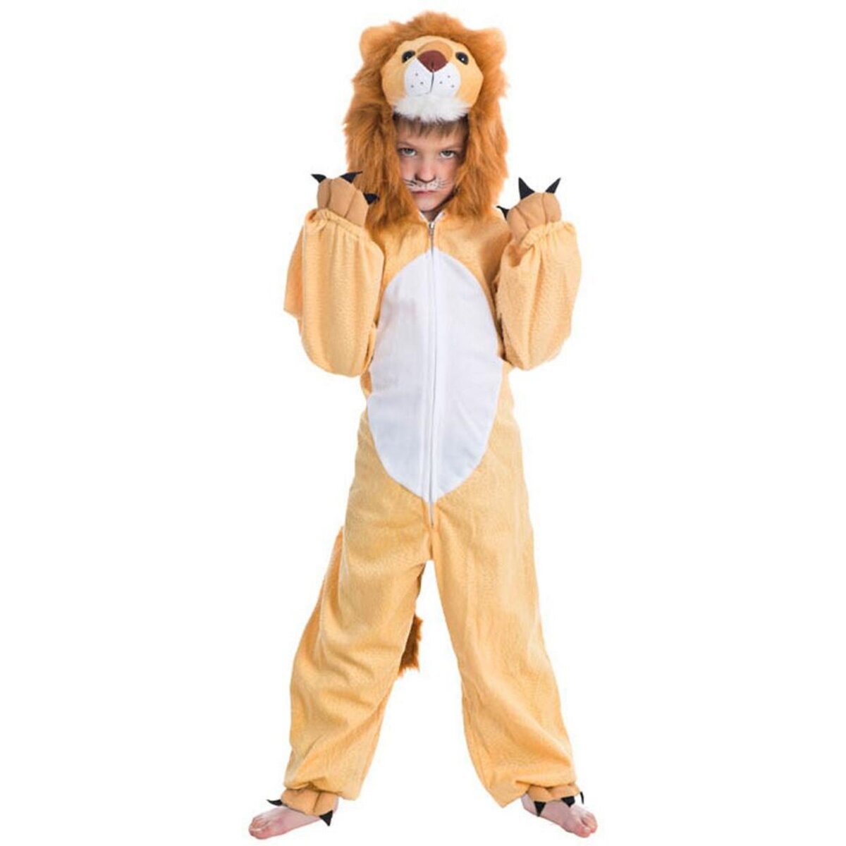 CHAKS Déguisement Lion - Enfant - 3/4 ans (96 à 104 cm)