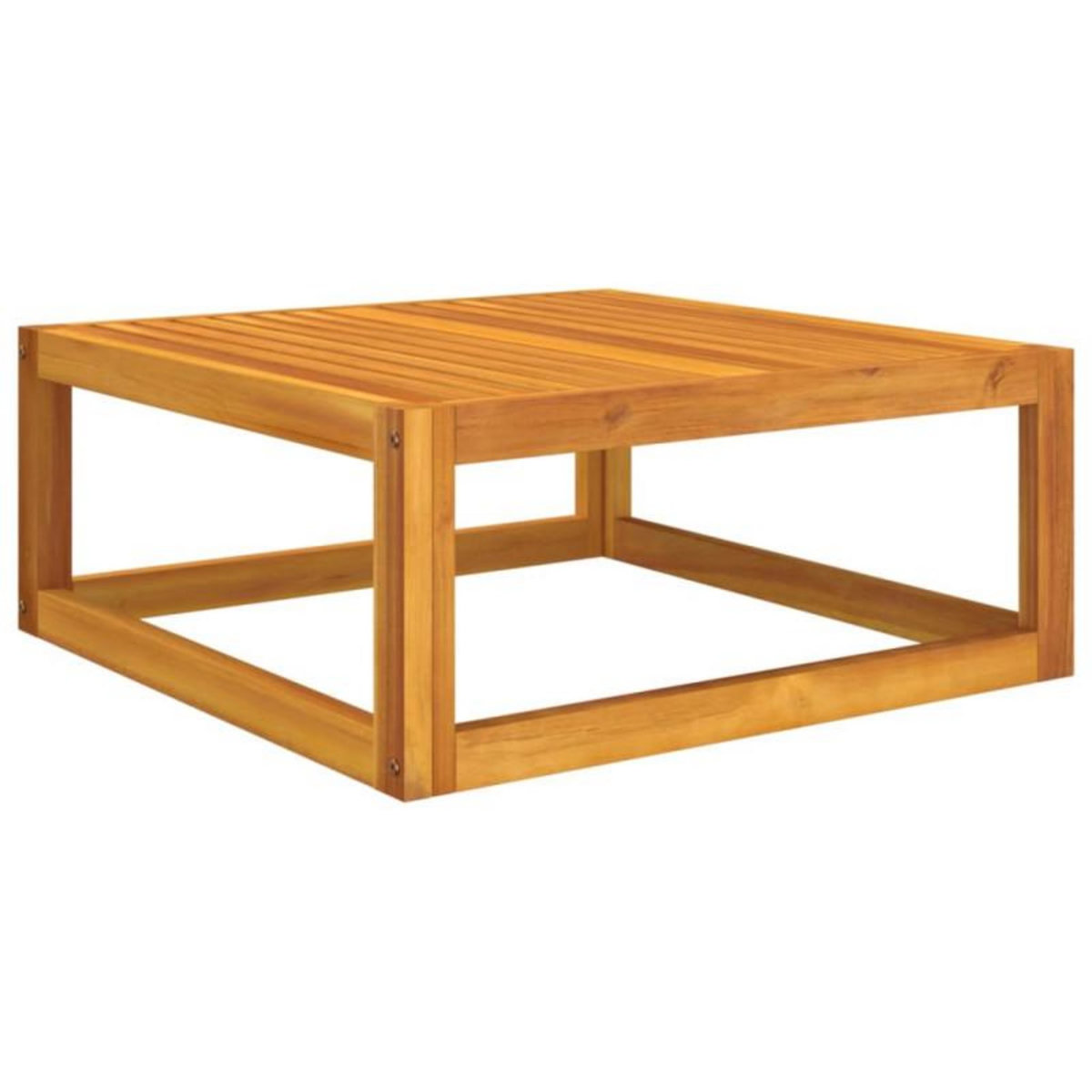 VIDAXL Table basse 68x68x29 cm bois d acacia massif