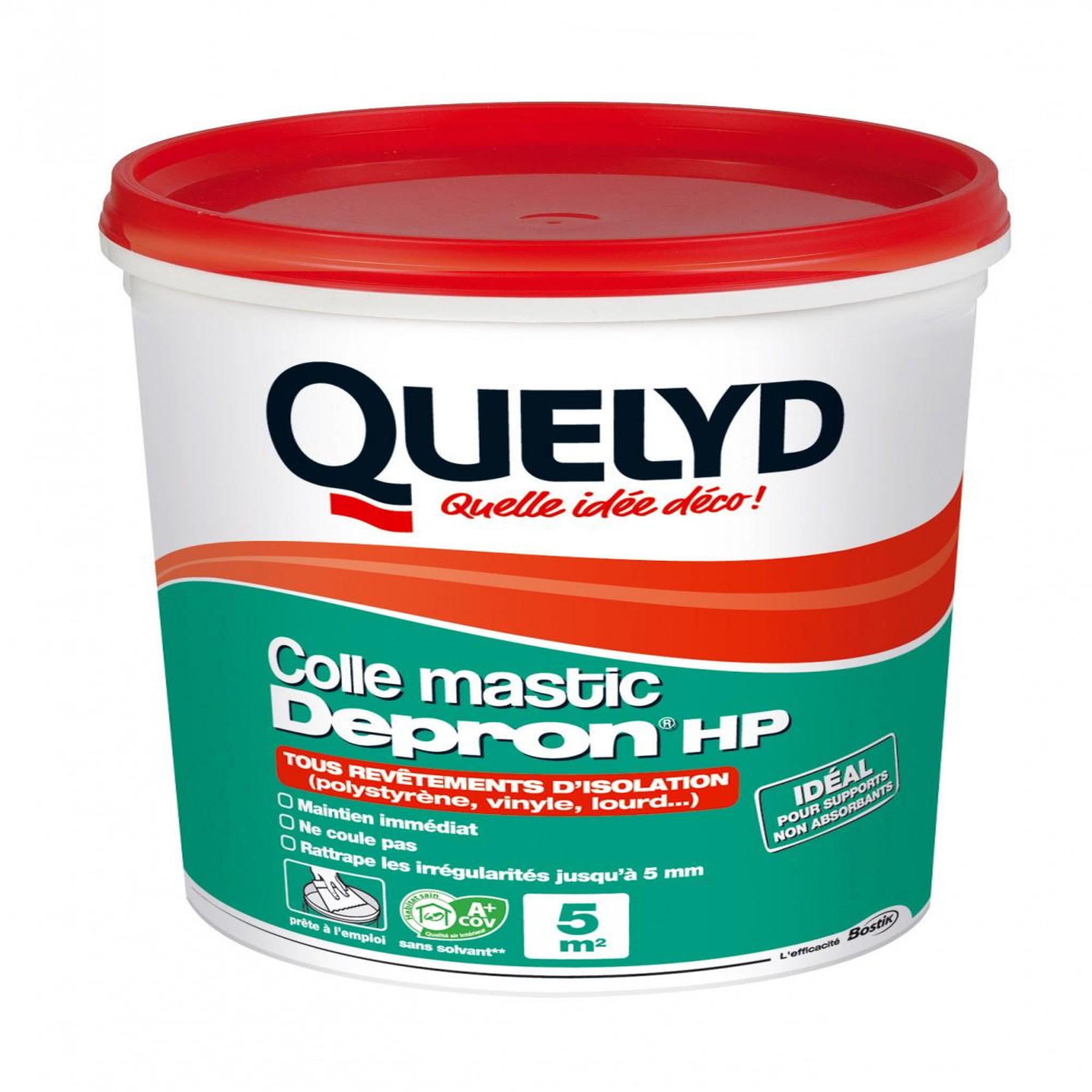QUELYD Colle mastic pour matériaux isolants QUELYD, 1 kg