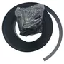 TOILINUX Kit de lamelle occultante PVC avec clip de fixation de 50 m pour grillage rigides - Noir