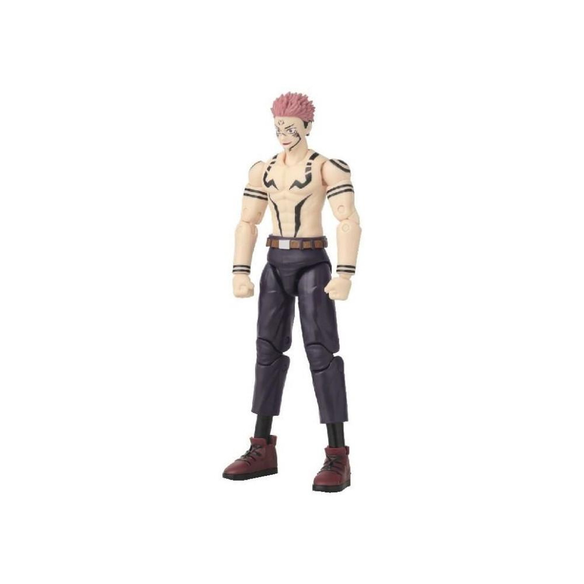 Voir la diapositive 4 : BANDAI Figurine Jujutsun Kaisen - BANDAI - Anime Heroes - 36988 - Ryomen Sukuna - 17 cm
