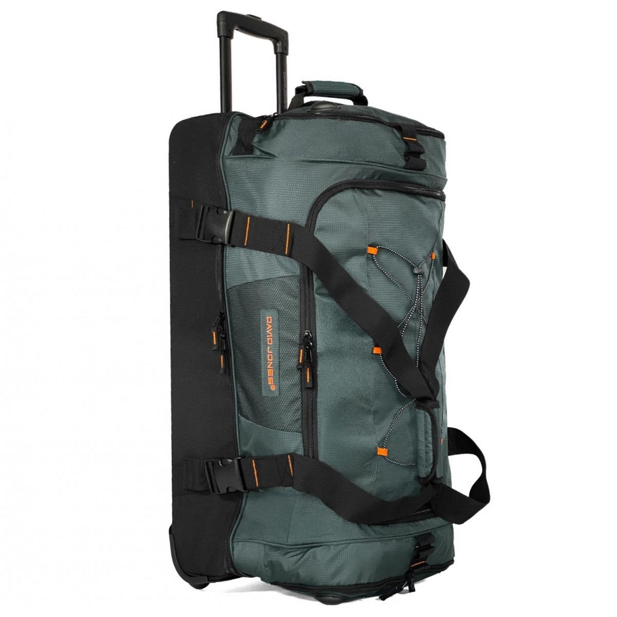 David Jones Sac de voyage à roulettes 100L double compartiment 78cm