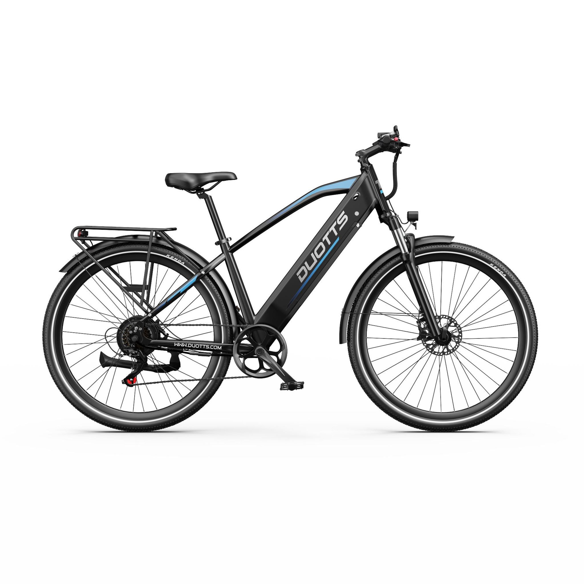 Voir la diapositive 5 : DUOTTS Vélo électrique Duotts ​​C29 Max, capteur de couple, noir