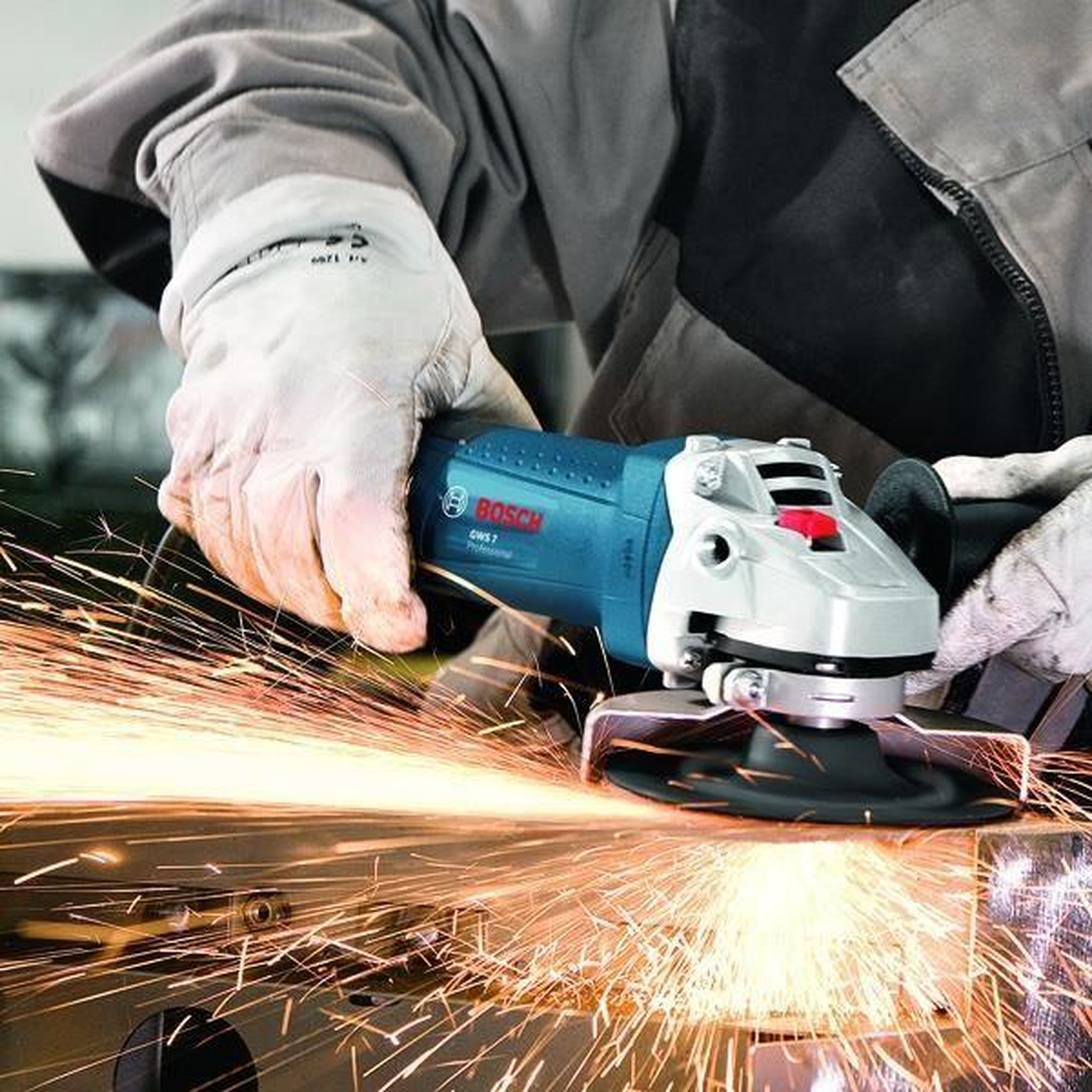 Voir la diapositive 4 : BOSCH Bosch professional meuleuse d'angle gws750 - 125mm - 750w - métal - 11000 tours/min