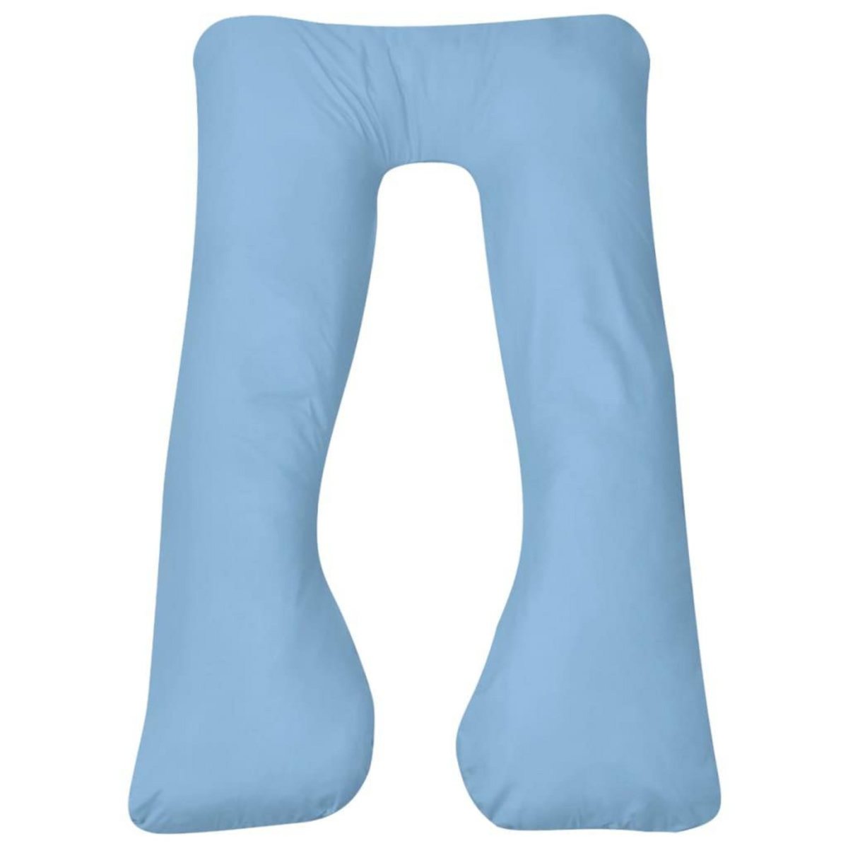 VIDAXL Coussin de grossesse 90 x 145 cm Bleu clair
