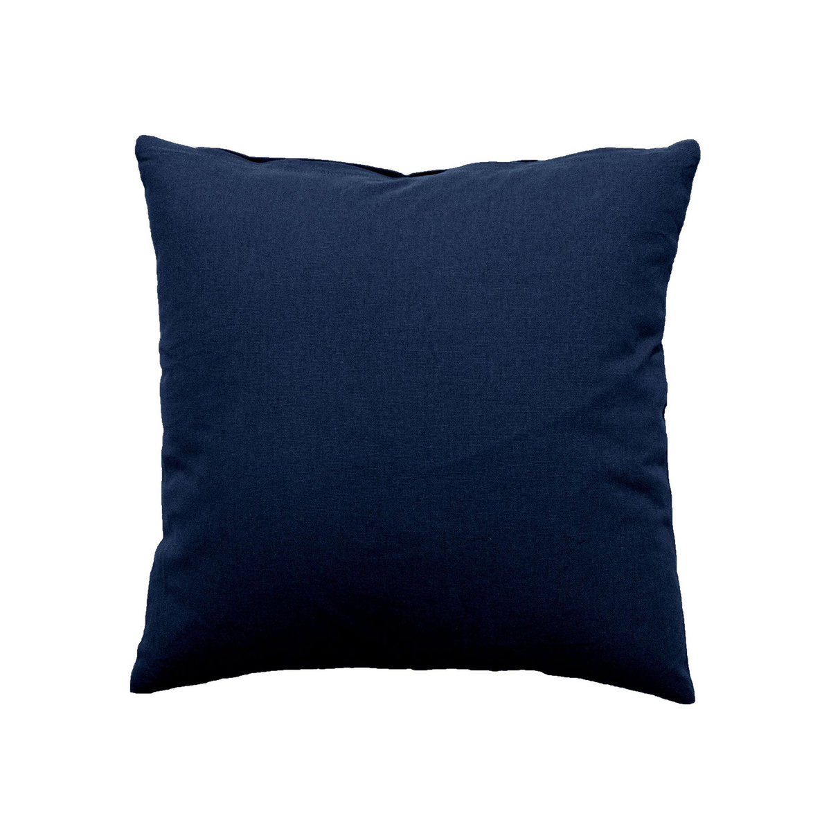 TOILINUX Coussin uni effet Bachette déhoussable - 40 x 40 cm