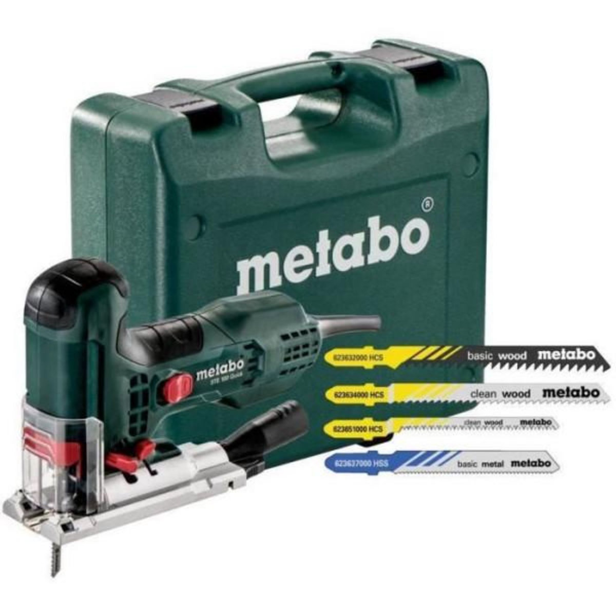 METABO Scie sauteuse METABO STE 100 Quick - 20 lames - Vert - 710W - Bois