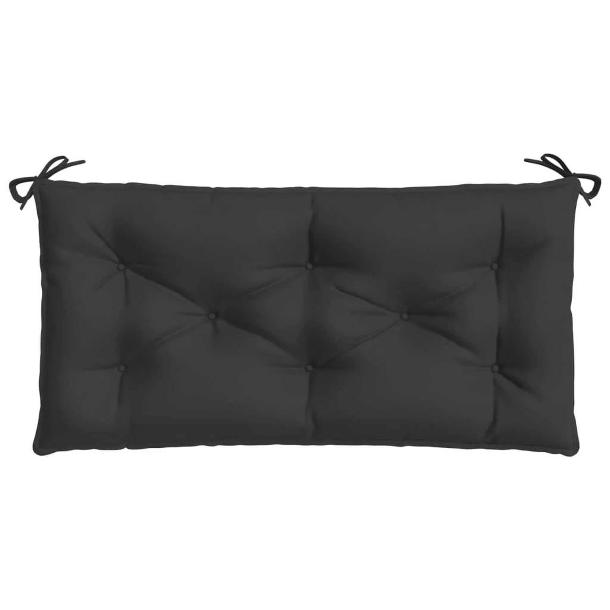 Voir la diapositive 5 : VIDAXL Coussins de banc jardin lot de 2 noir 100x50x7 cm tissu Oxford