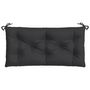 Voir la diapositive 5 : VIDAXL Coussins de banc jardin lot de 2 noir 100x50x7 cm tissu Oxford