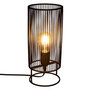 Voir la diapositive 2 : ATMOSPHERA Lampe sur Pied Design  Nora  30cm Noir